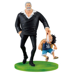 One Piece - Monkey.D.Luffy & Monkey.D.Garp Figure Ichibansho Road to Down Revible Moment