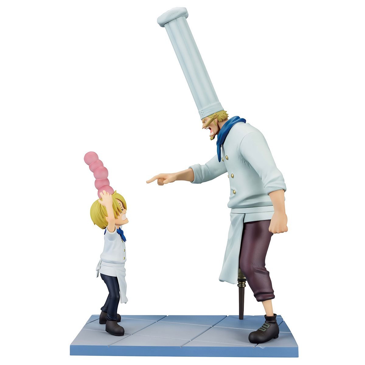 One Piece - Sanji & Zeff Figure Ichibansho Road to Down Revible Moment