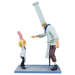 One Piece - Sanji & Zeff Figure Ichibansho Road to Down Revible Moment