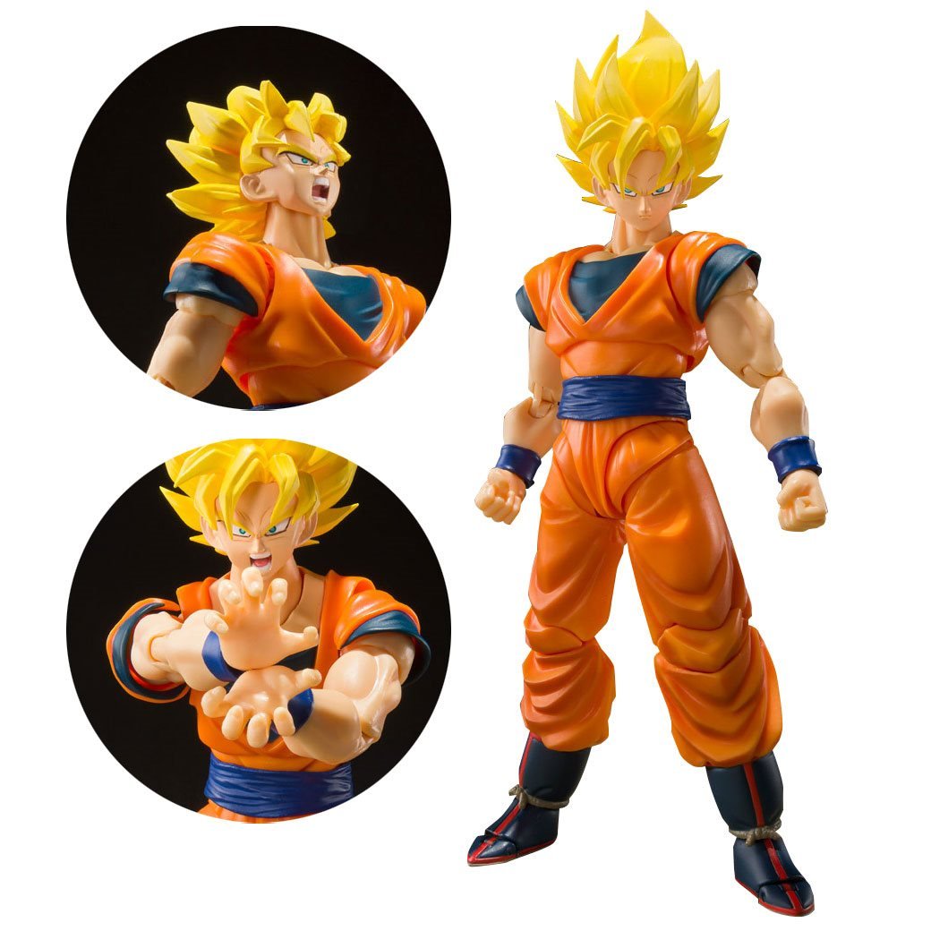 Dragon Ball Z - Son Goku Figure Bandai Tamashii Nations Super Saiyan Full Power S.H.Figuarts Action