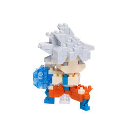 Dragon Ball  - Goku Figure Nanoblock Super Ultra Instinct Son Character Collection Series Constructible