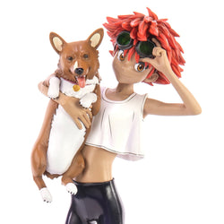 Cowboy Bebop - Ed and Ein 1/8th Scale Figure First 4 Figures Resin