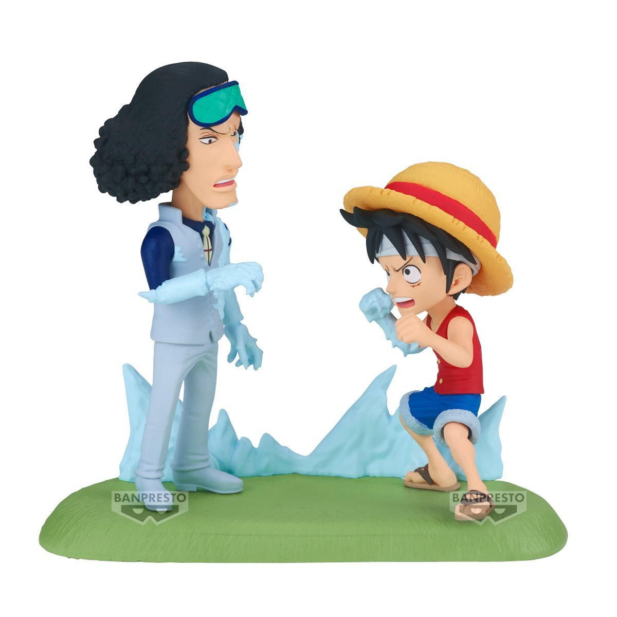 One Piece - Monkey D. Luffy vs. Kuzan Figure Banpresto World Collectable Log Stories