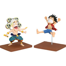 One Piece - Monkey D. Luffy Figure Banpresto Enel World Collectable Figure Log Stories