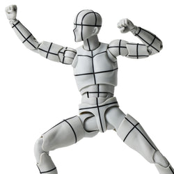 Anime/Manga - Body-kun! Figure Bandai Tamashii Nations Sports Edition Wire Frame Gray (Color Ver.) S.H.Figuarts Action