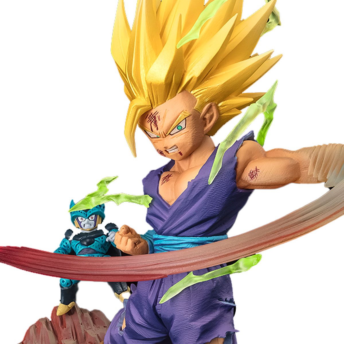 Dragon Ball Z - Gohan and the Cell Juniors Figure Bandai Tamashii Nations Super Saiyan 2 Anger Exploding into Power!! Extra Battle