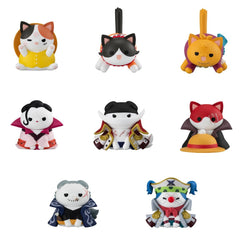 One Piece - Monkey D. Luffy, Portgas D. Ace, Marco, Izo, Whitebeard, Shanks, Benn Beckman, Buggy Figure MegaHouse Nyan Piece Nyan! Version Luffy and Paramount War of Marineford Mega Cat Project Mini- Case of 8