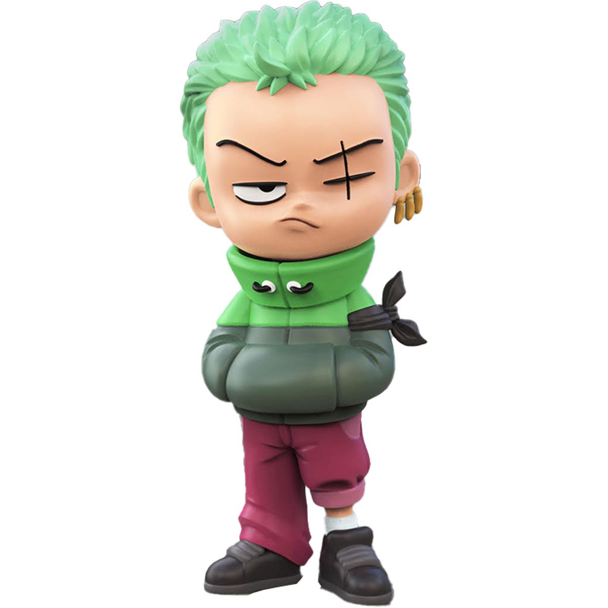 One Piece - Roronoa Zoro Vinyl Figure Mighty Jaxx CosmiQ