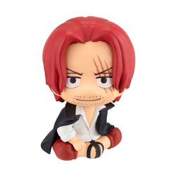 One Piece - Shanks Figure MegaHouse with Mini Pouch Lookup Series