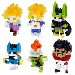 Dragon Ball Z - Gohan, Cell Figure Nanoblock Series 5 Mininano Blind-Box Case of 6