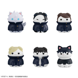 Jujutsu Kaisen - Jujutsu Nyanko Figure MegaHouse Hidden Inventory/Premature Death Version Mega Cat Project Mini-Case of 8