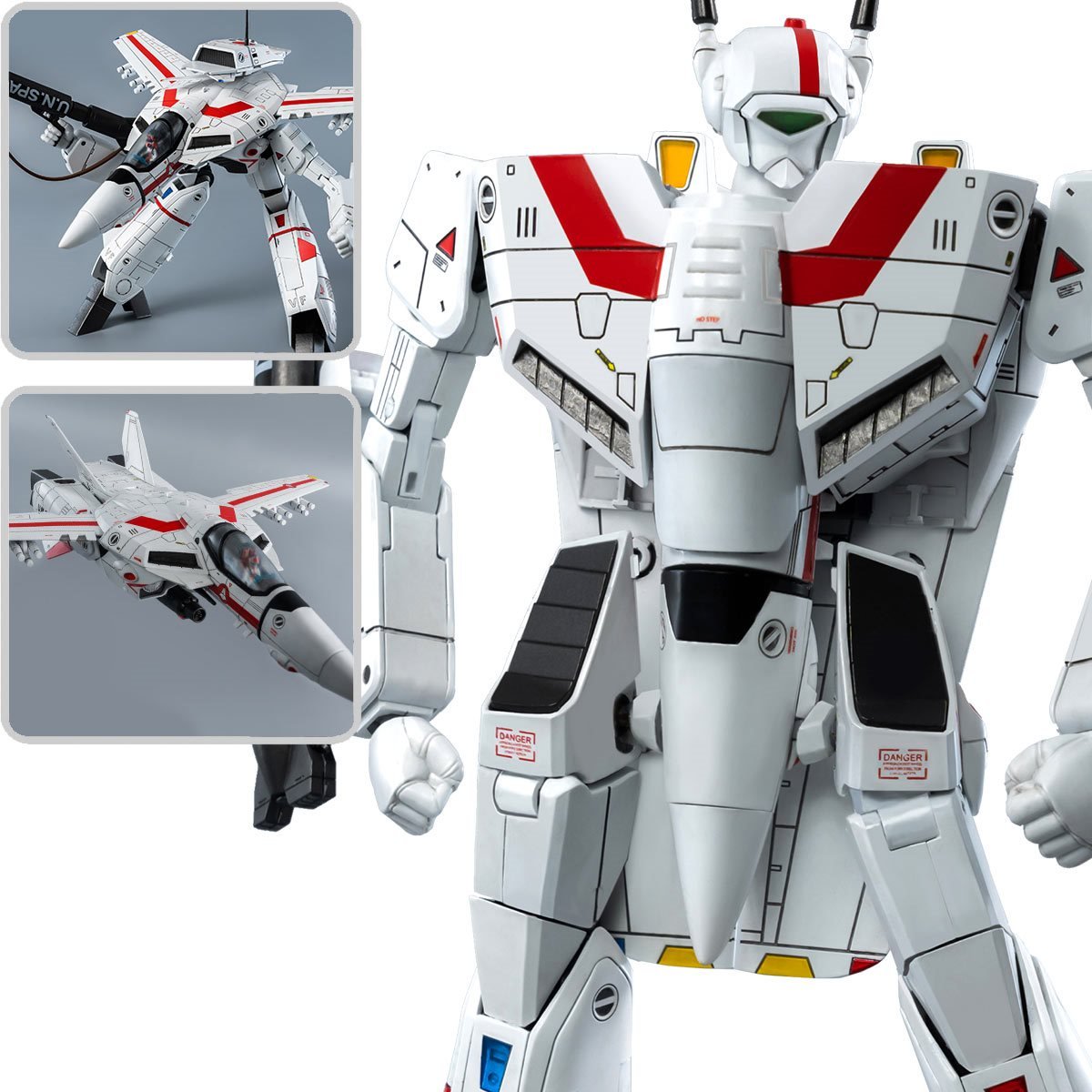 Robotech - VF-1J Veritech Action Figure Threezero (Rick Hunter ROBO-DOU)