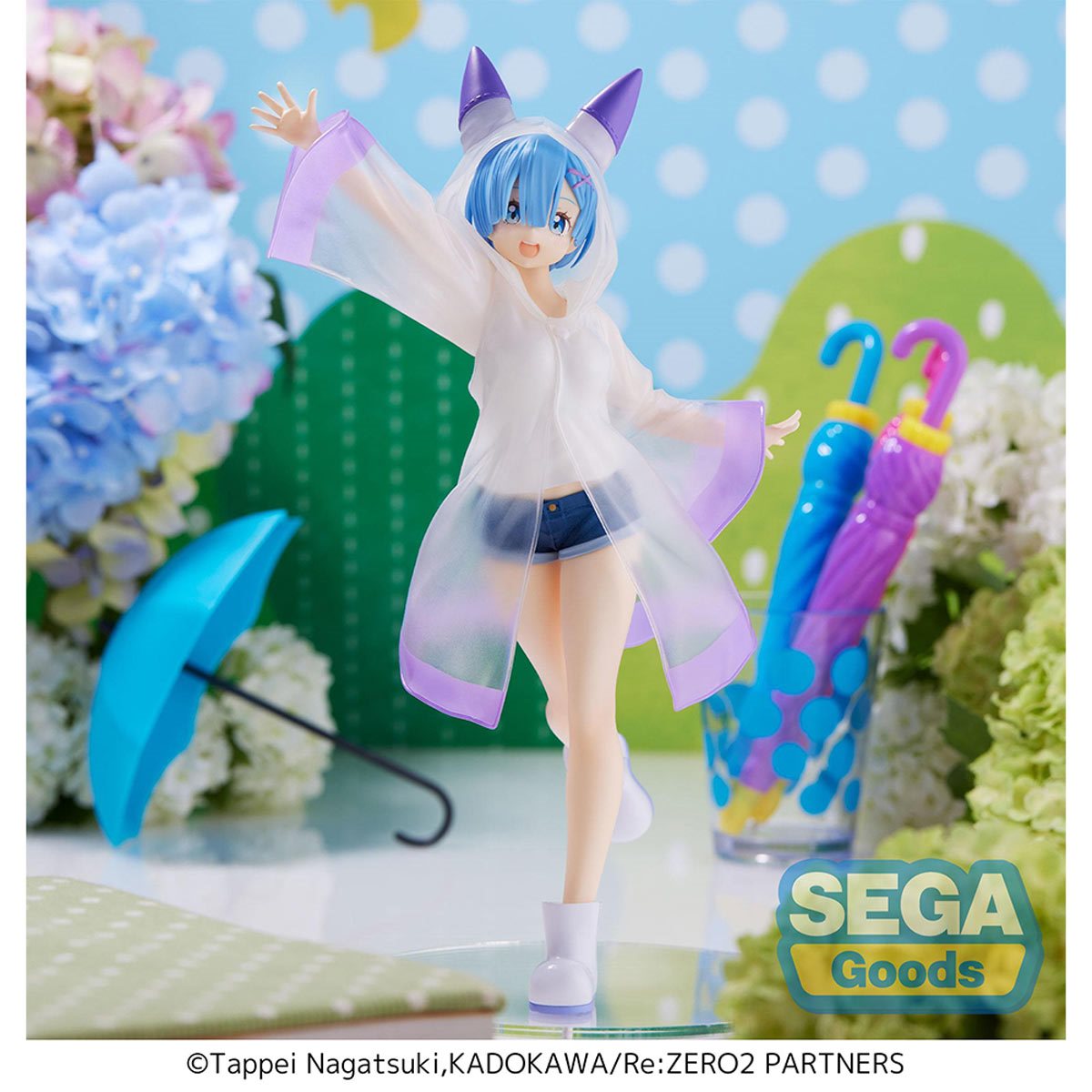 Re:Zero Starting Life in Another World - Rem Figure Sega Day After the Rain Luminasta