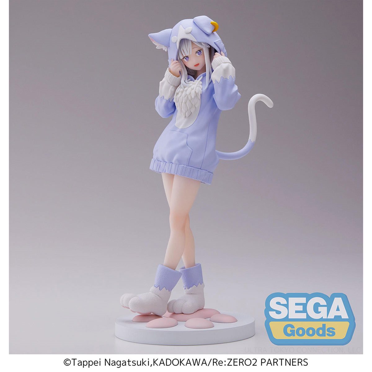 Re:Zero Starting Life in Another World - Emilia Figure Sega Luminasta Mofumofu Pack