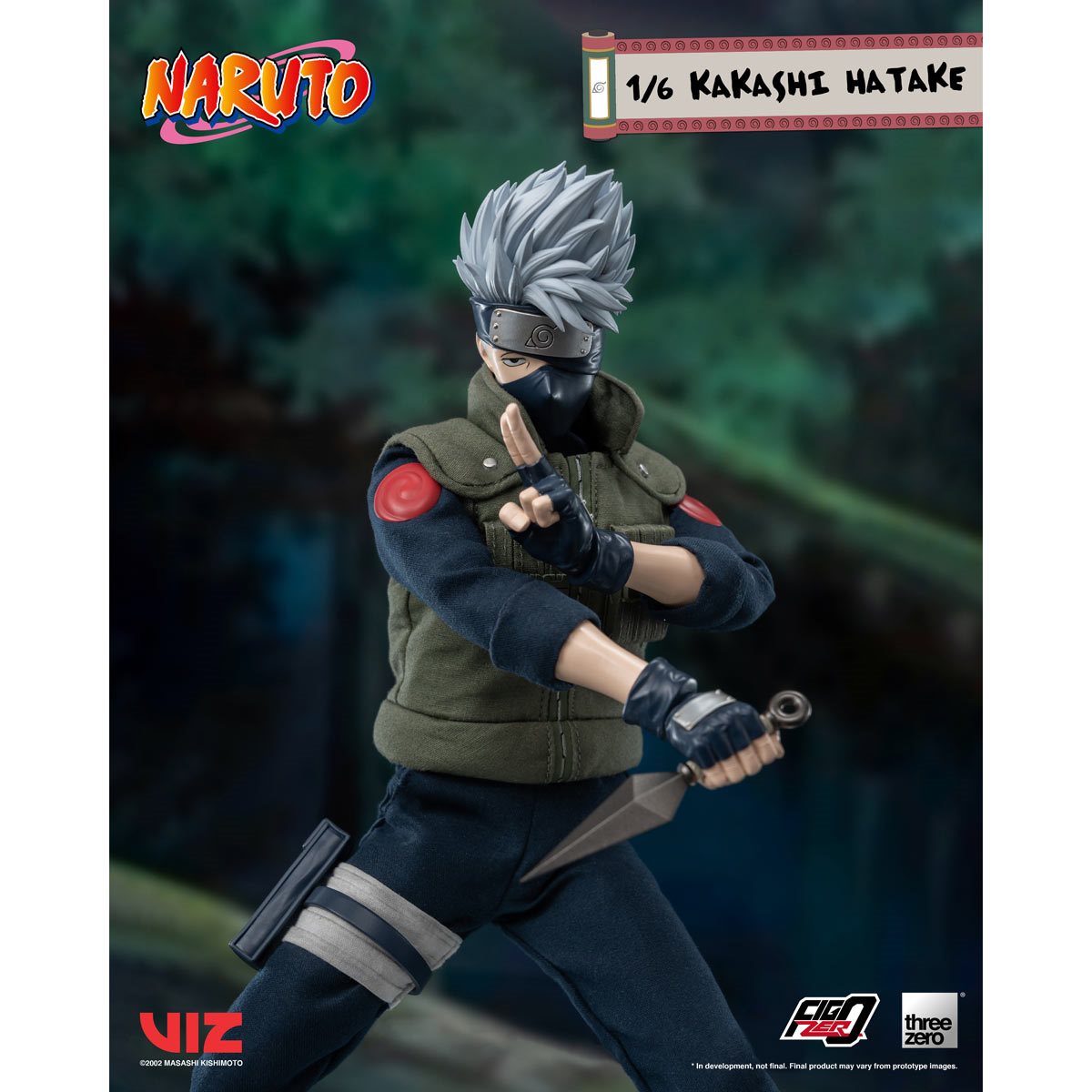 NARUTO, FigZero 1/6 Kakashi Hatake