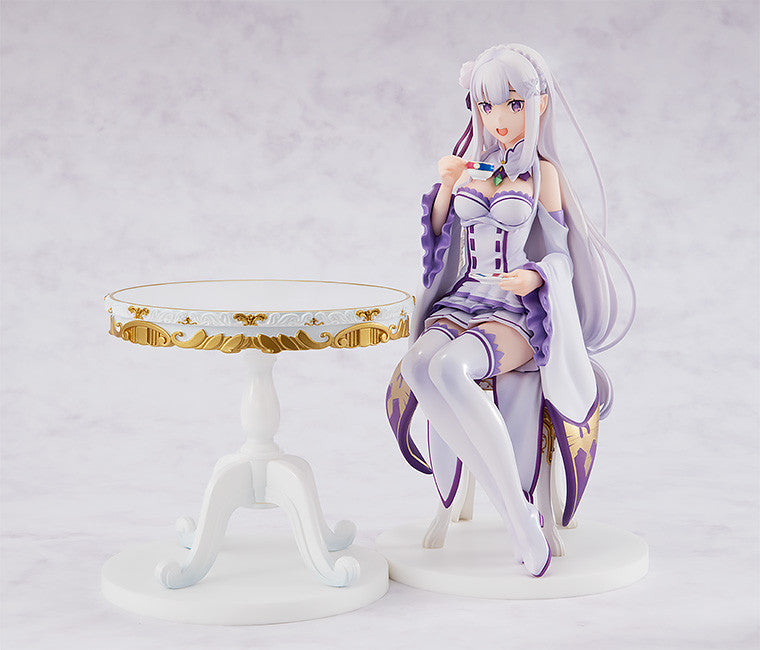 Re:ZERO -Starting Life in Another World-: The Heroines' Tea Party - Emilia Figure Tea Party Ver. - Rerun