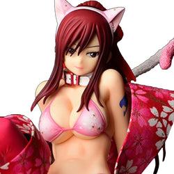 Fairy Tail - Erza Scarlet 1/6th Scale Figure Orcatoys (Cherry Blossom Cat Gravure Style)