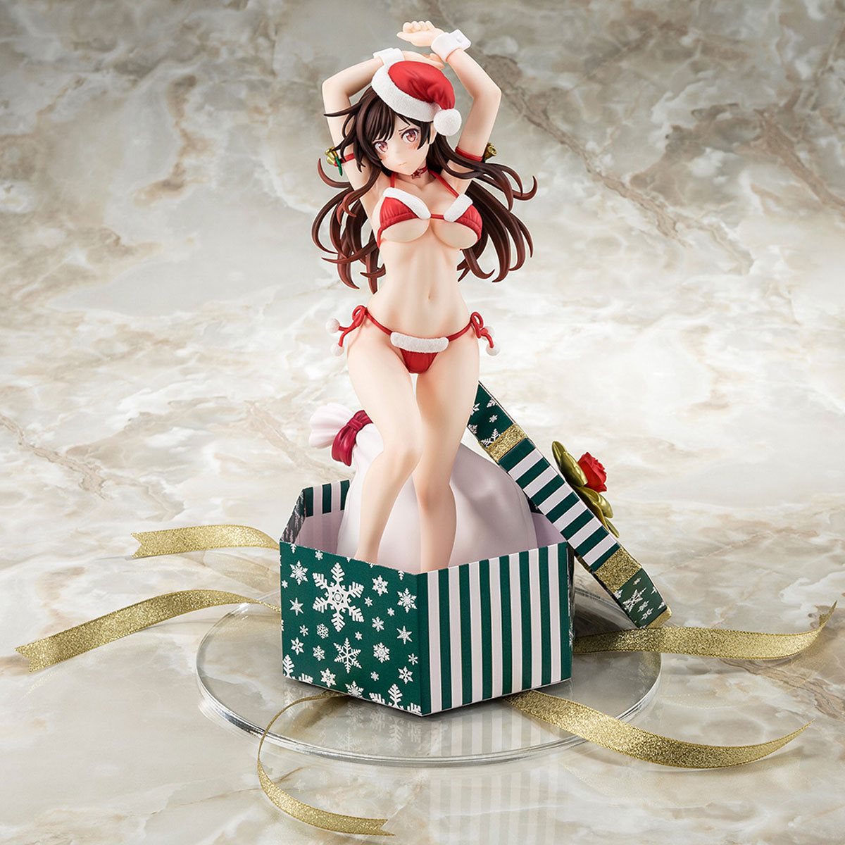 Rent-A-Girlfriend - Mizuhara Chizuru 1/6th Scale Figure Hakoiri Musume Fluffy Santa Claus Bikini 2nd Xmas
