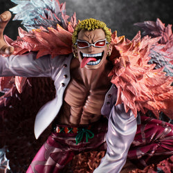 One Piece - Donquixote Doflamingo Figure MegaHouse Heavenly Demon Portrait of Pirates SA-MAXIMUM