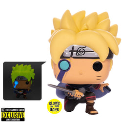 Boruto: Naruto Next Generations - Boruto Glow-in-the-Dark Funko Pop! Animation #1035 - Entertainment Earth Exclusive