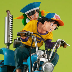 Dragon Ball Z - Son Goku And Son Gohan Figure MegaHouse (Bipedal Robot Desktop Real McCoy EX)
