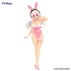 Nitroplus Super Sonico Figure Furyu (Pink Rabbit Ver.) BiCute Bunnies