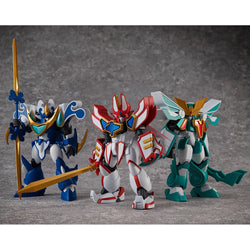 Mado King Granzort - Super Granzort, Aquabeat, Winzart Figure MegaHouse Variable Action Mini Set