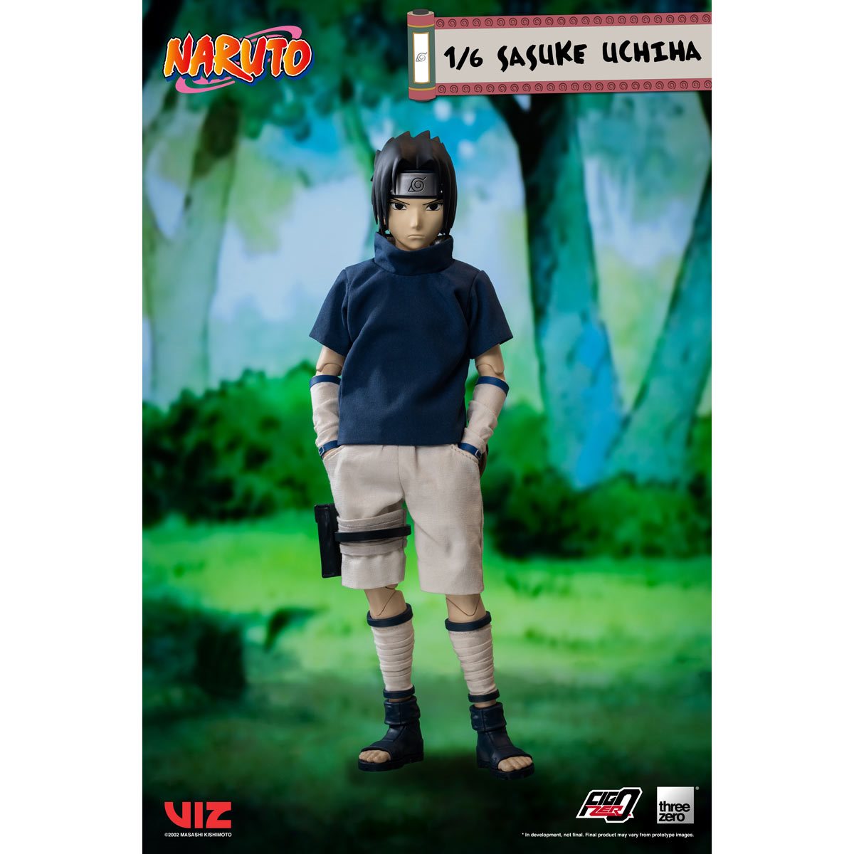 Naruto Shippuden - Sasuke Uchiha 1/6th Scale Figure Threezero FigZero