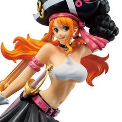 ONE PIECE WORLD COLLECTABLE FIGURE LOG STORIES-MONKEY.D.LUFFY & NAMI-, ONE  PIECE
