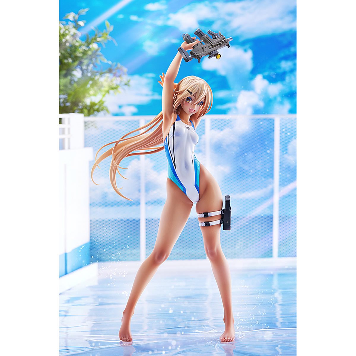 Arms Note - Kouhai-chan of the Swimming Club 1/7th Scale Figure (Blue Line Swimsuit Ver.)