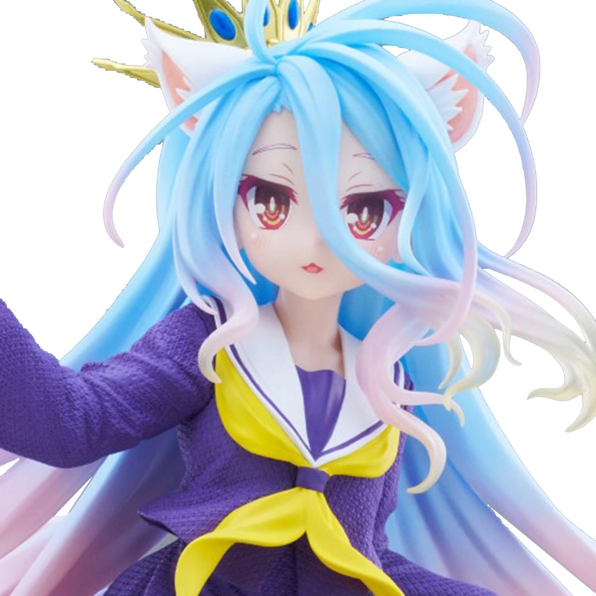 No Game No Life - Shiro Figure Taito (Cat Ear School Uniform Ver.) Coreful