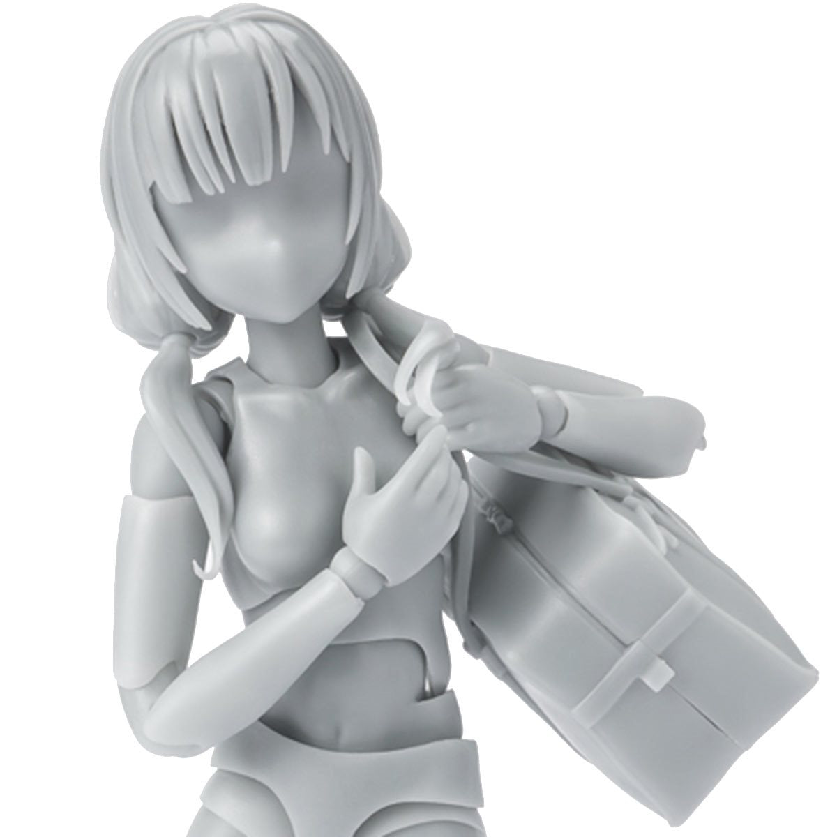Body-kun Action Figure Bandai Tamashii Nations (School Life Edition DX Set Gray Color Ver.) S.H.Figuarts