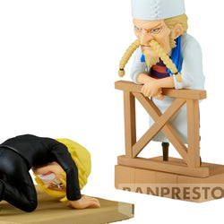 One Piece - Sanji and Zeff Mini Figure Banpresto (2 Log Stories) World Collectable